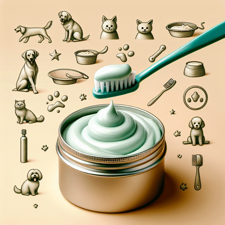 DIY natural toothpaste for pets