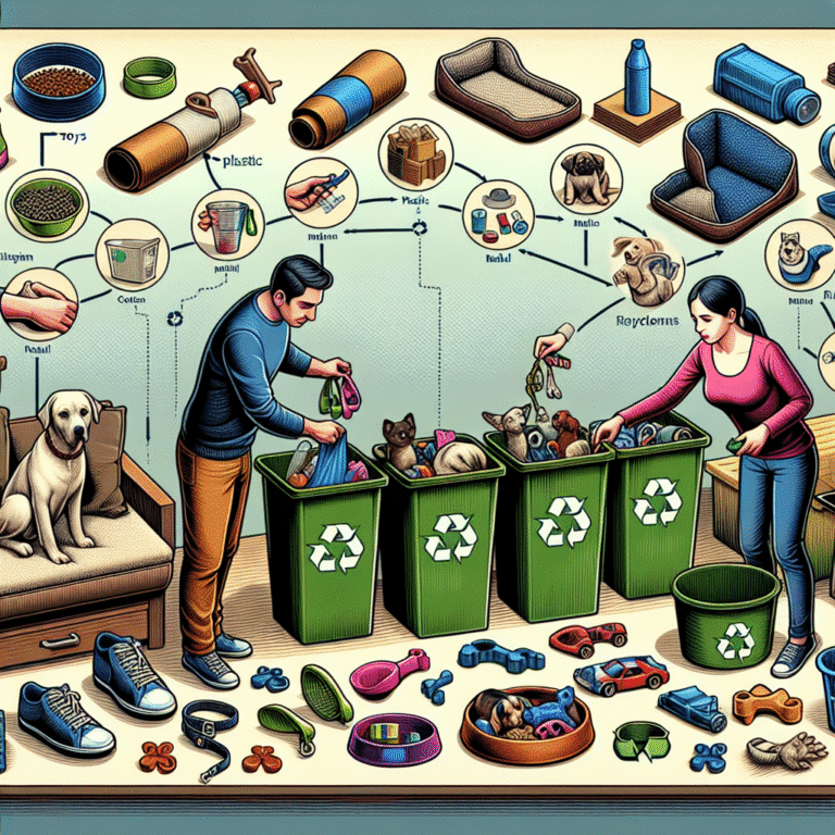 how to recycle old pet supplies responsibly