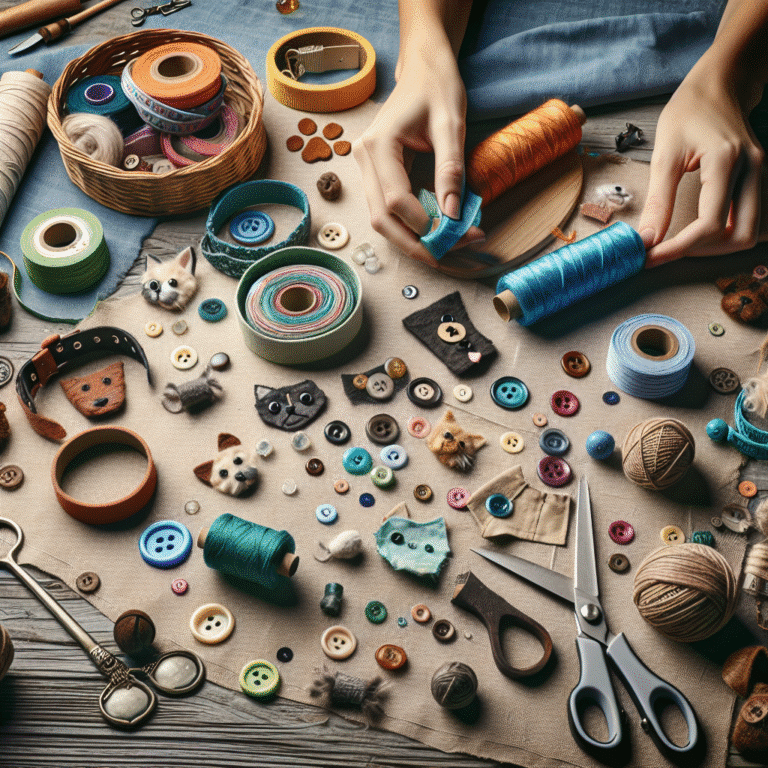 easy upcycled pet accessories at home