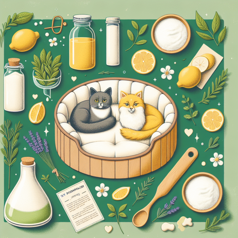 Natural DIY deodorizer for pet bedding