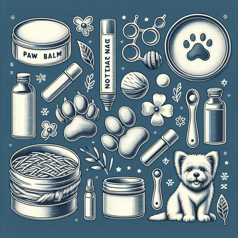 DIY non-toxic pet paw balm recipe