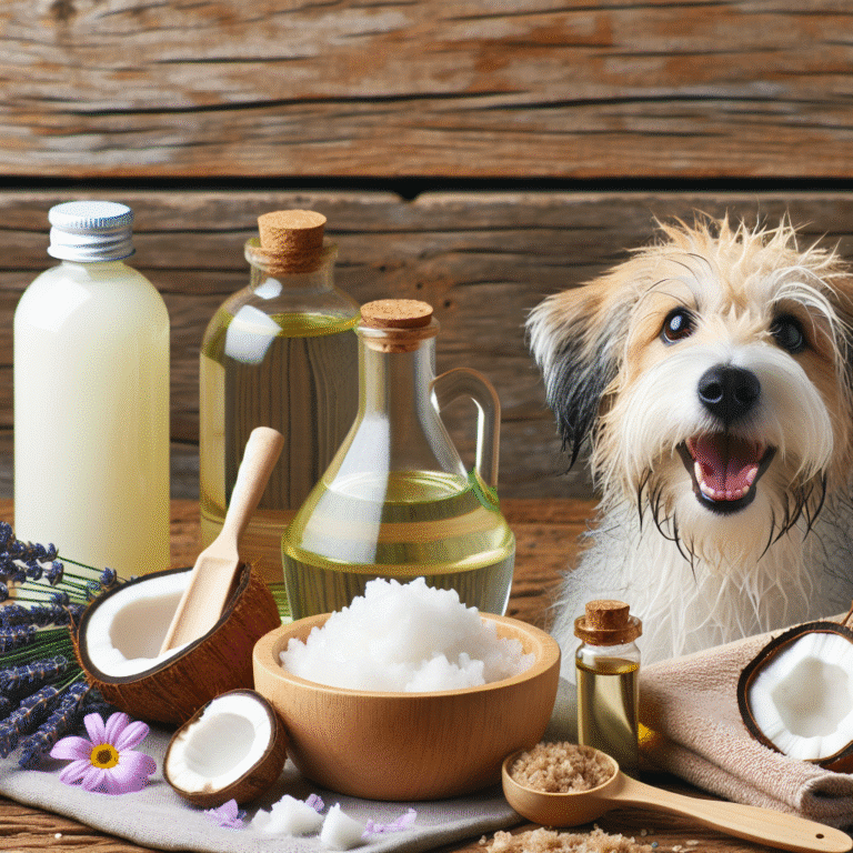 DIY natural dog shampoo recipe