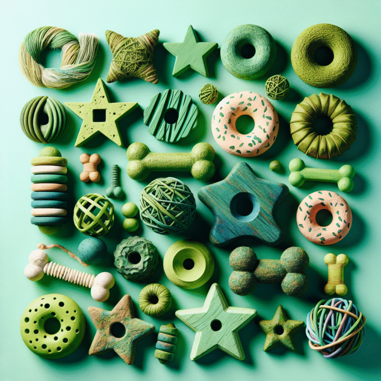 green choices for chew toys: recycled material options