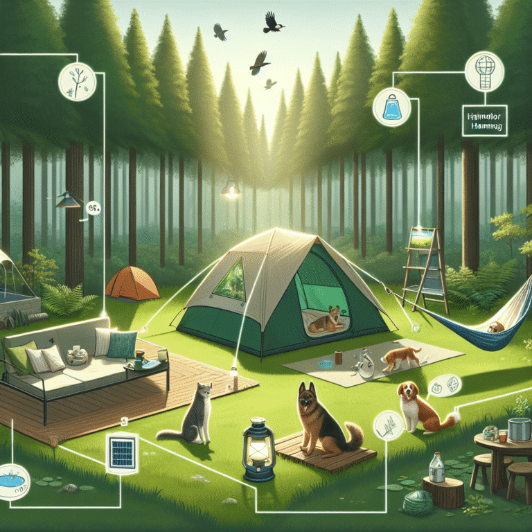 pet-friendly camping eco hacks
