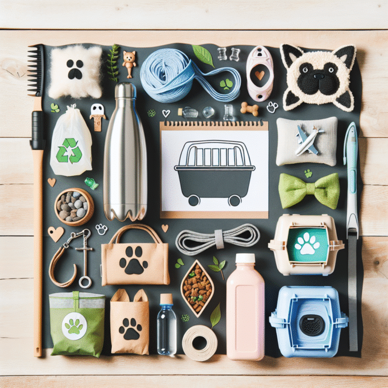 eco-conscious packing checklist for pet trips