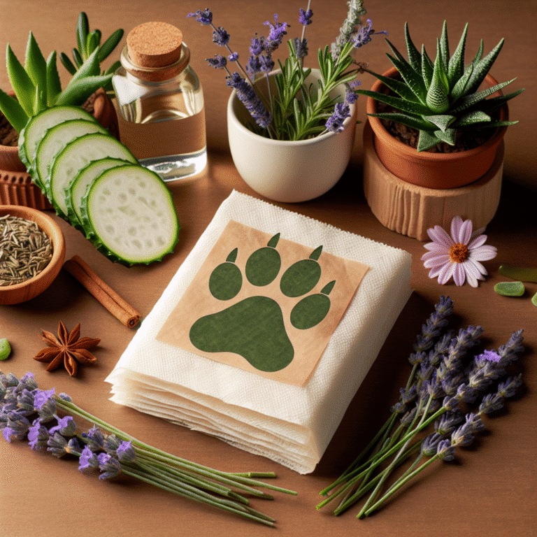 homemade biodegradable pet wipes