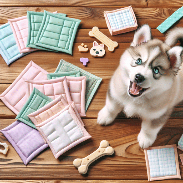 DIY reusable pee pads for puppies