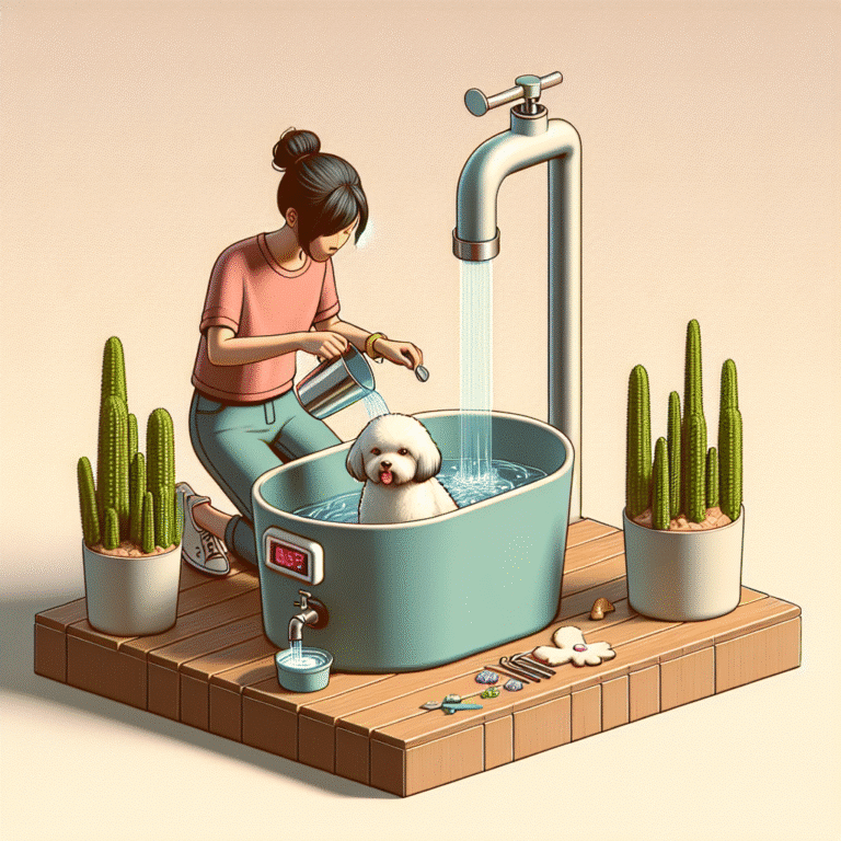 save water while bathing your pets with these simple tips