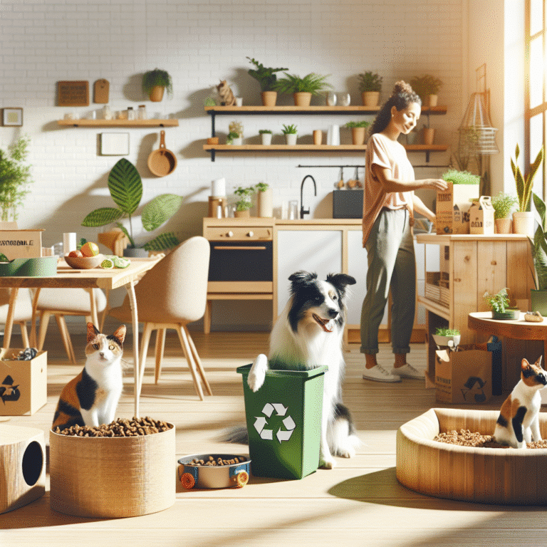 pet sustainability habits for apartment living