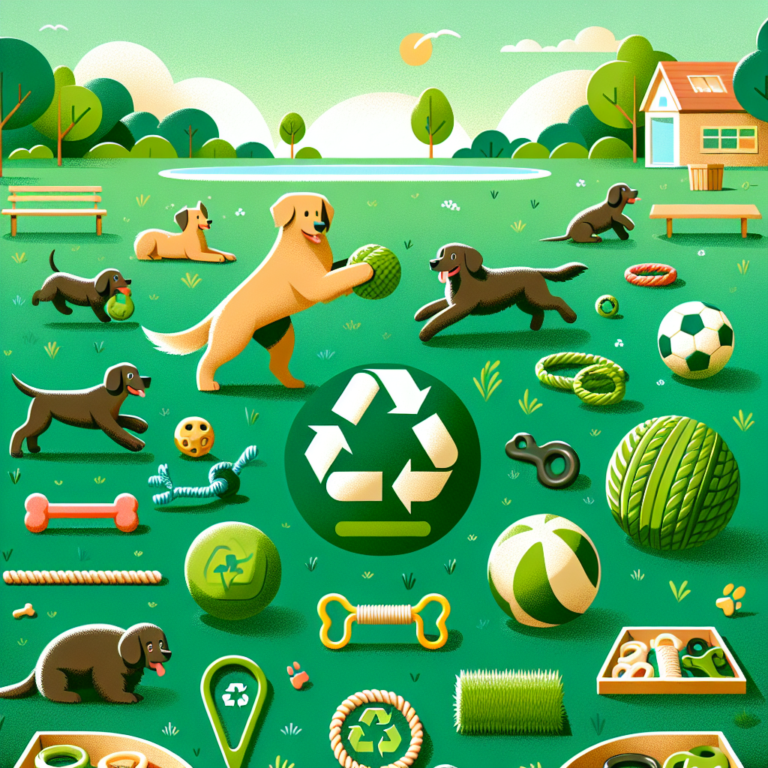 environmentally friendly fetch toys for dogs