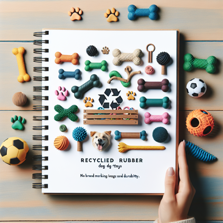 recycled rubber dog toys that are safe and durable