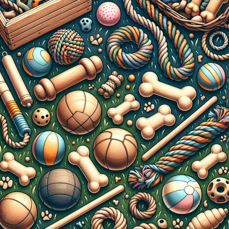 natural materials in dog toys you should consider