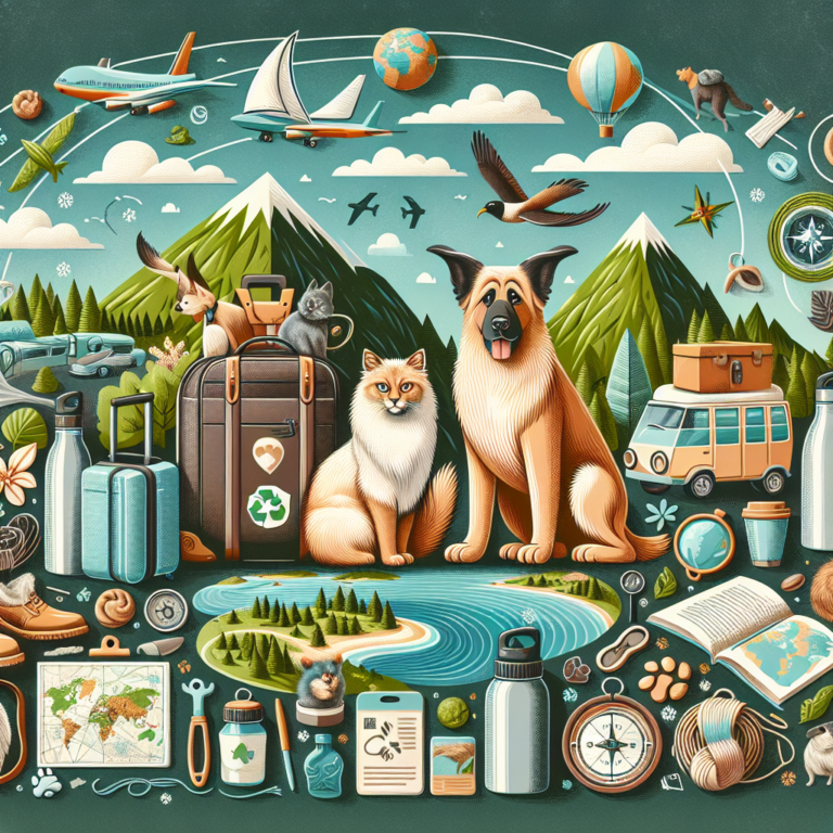 eco-conscious vacation planning with pets