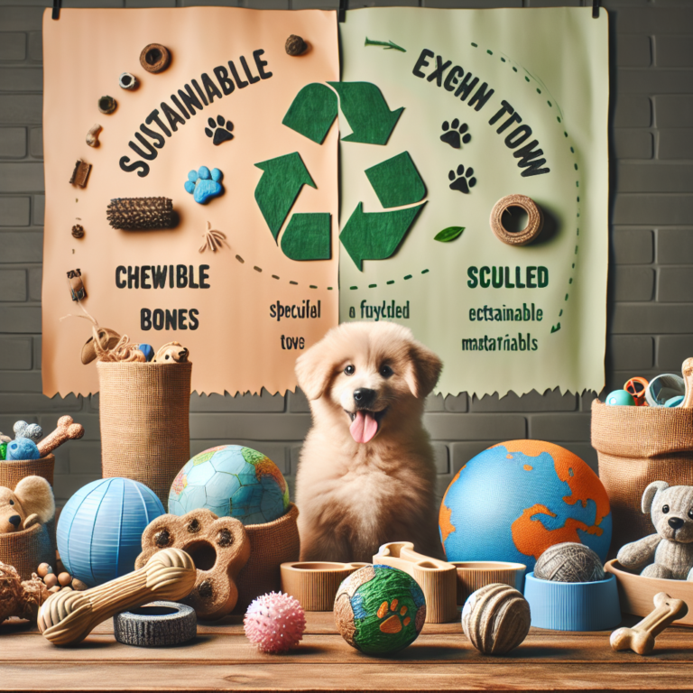sustainable dog toys for pups who love to chew