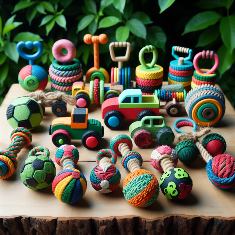 eco-friendly tug toys made from repurposed materials