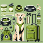 green packing tips for pet owners on the go