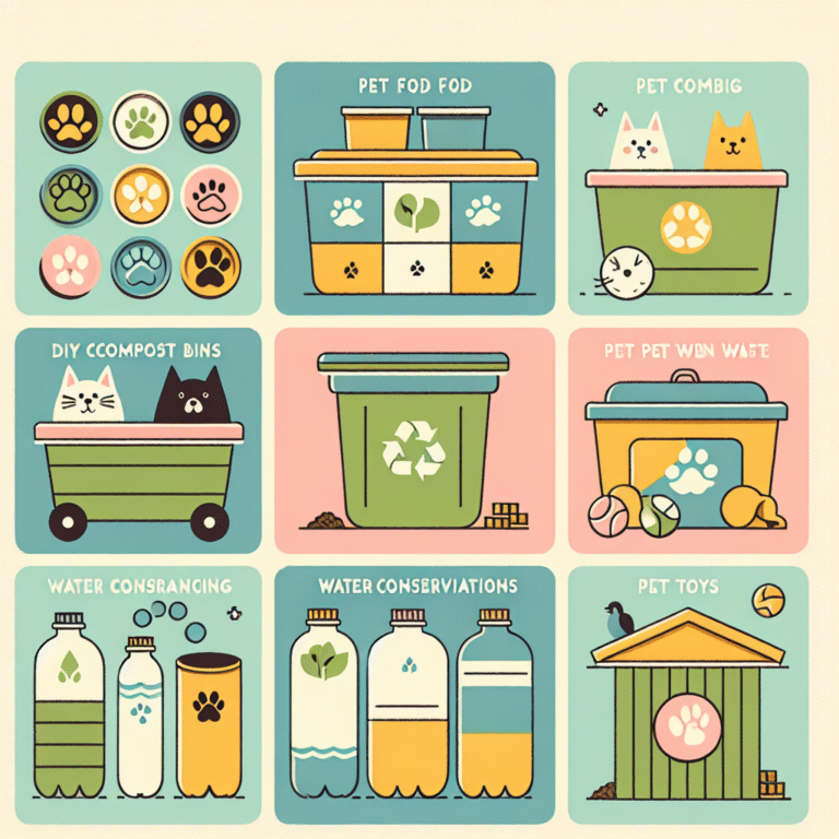 creative waste reduction ideas for multi-pet households