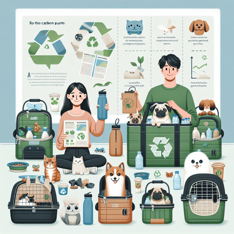 low-impact travel tips for pet owners