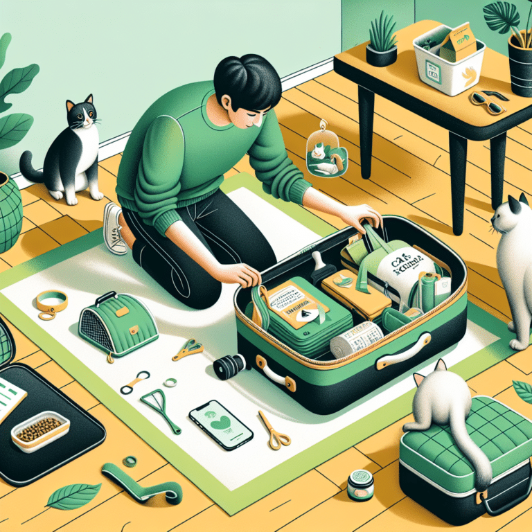 how to travel green with cats