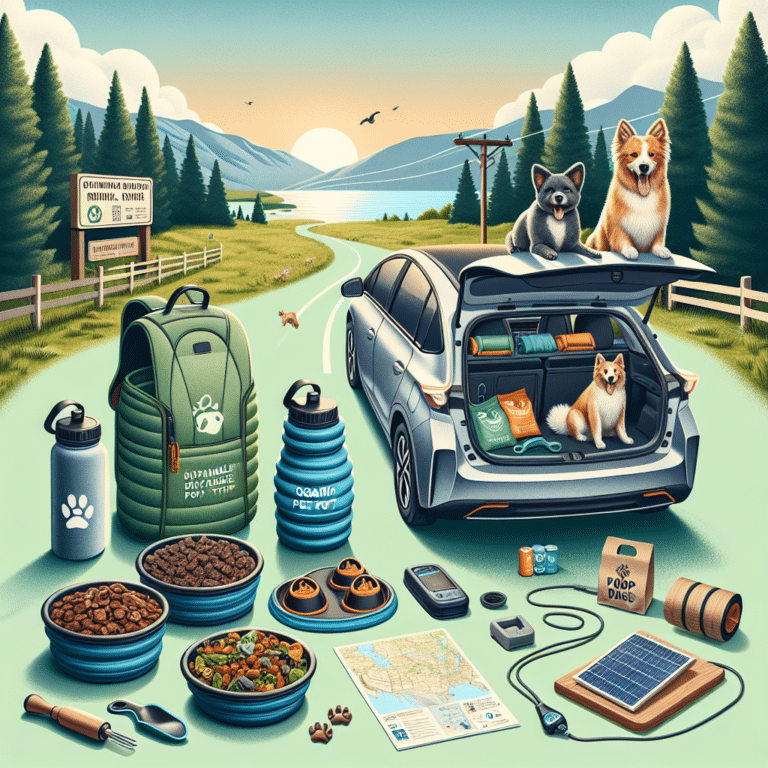 eco-friendly road trip essentials with pets