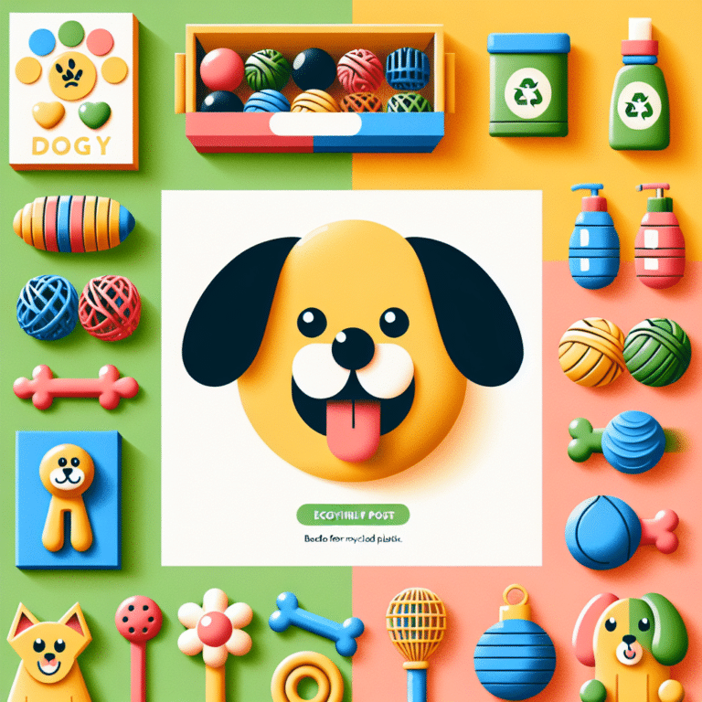 recycled plastic dog toys: a guilt-free way to keep your dog entertained