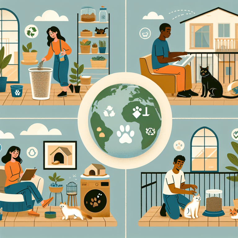 pet sustainability habits for apartment living