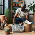 how to make compostable pet litter at home