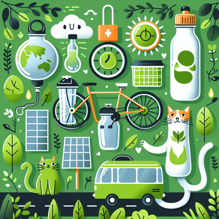 how to travel green with cats