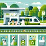 train travel with pets eco-friendly tips
